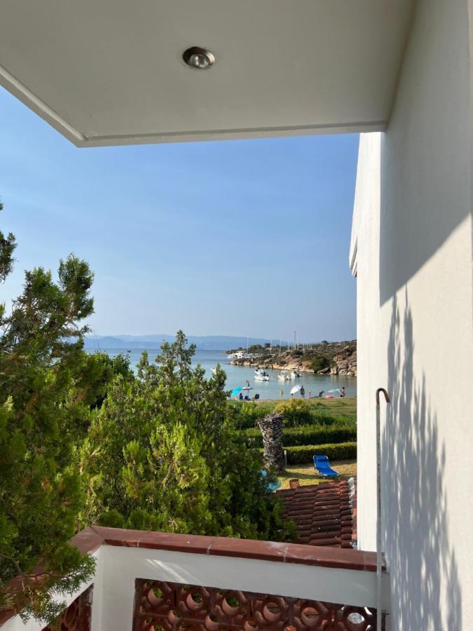 Beach House Seafront Villa Latoura Ormos Panagias Exteriör bild