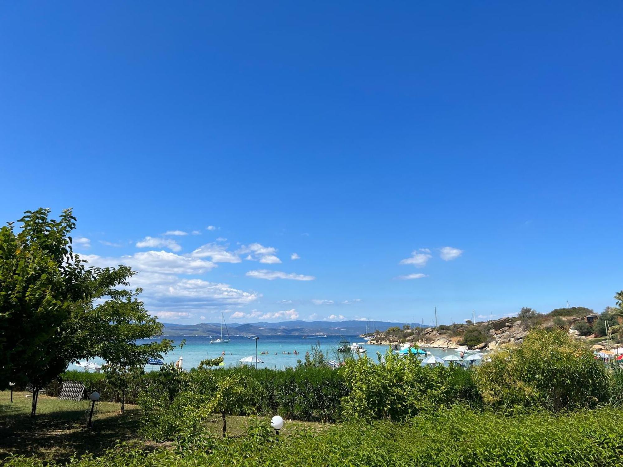Beach House Seafront Villa Latoura Ormos Panagias Exteriör bild